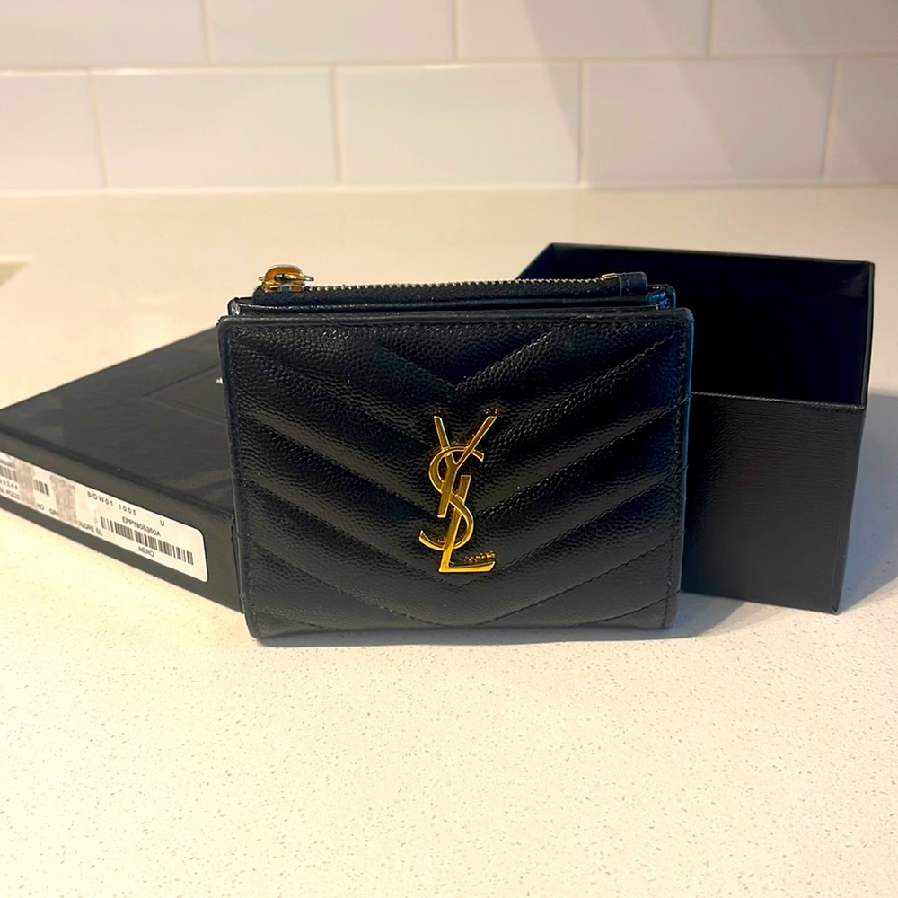 YSL compact wallet